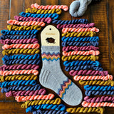 Modern Rainbow Socks No. 2